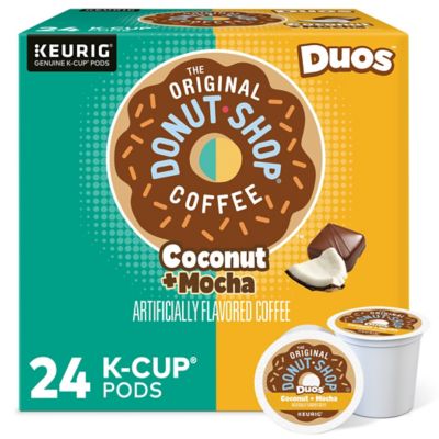 The Original Donut Shop&reg; Duos Coconut + Mocha Keurig&reg; K-Cup&reg; Pods, 24 Count