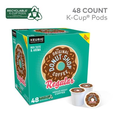 The Original Donut Shop&reg; Decaf Coffee Value Pack Keurig&reg; K-Cup&reg; Pods 48-Count. View a larger version of this product image.