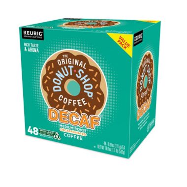 The Original Donut Shop&reg; Decaf Coffee Value Pack Keurig&reg; K-Cup&reg; Pods 48-Count. View a larger version of this product image.