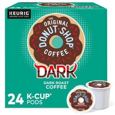 The Original Donut Shop&reg; Dark Coffee Keurig&reg; K-Cup&reg; Pods 24-Count. View a larger version of this product image.