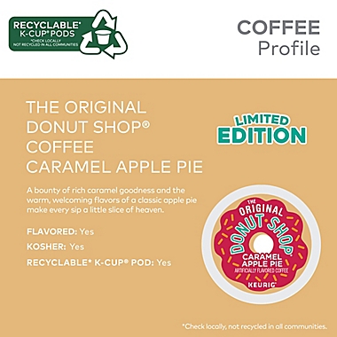 The Original Donut Shop&reg; Caramel Apple Pie Coffee Keurig&reg; K-Cup&reg; Pods 24-Count. View a larger version of this product image.