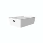Alternate image 5 for Simply Essential&trade; Small Stackable Storage Box with Lid in White