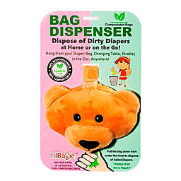 lilBagie™ Portable Bear Head Bag Dispenser