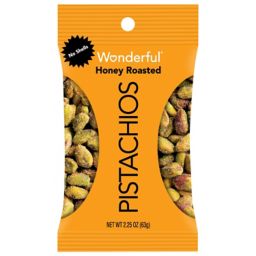 Wonderful® 2.25 oz. Honey Roasted Pistachios