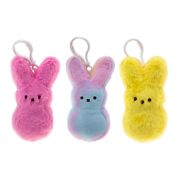 PEEPS&reg; 4-Inch Assorted Easter Bunny Backpack Clip