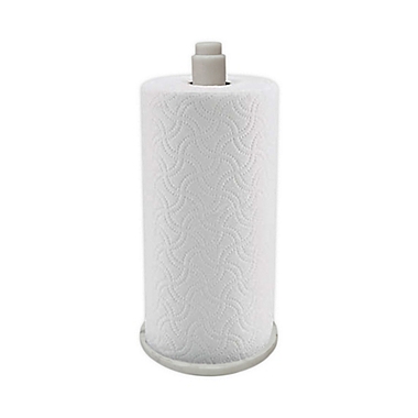 Our Table&trade; Marble Paper Towel Holder in Natural. View a larger version of this product image.