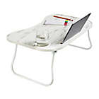 Alternate image 6 for Honey-Can-Do&reg; Collapsible Folding Lap Desk in Faux White Marble