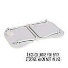 Alternate image 4 for Honey-Can-Do&reg; Collapsible Folding Lap Desk in Faux White Marble