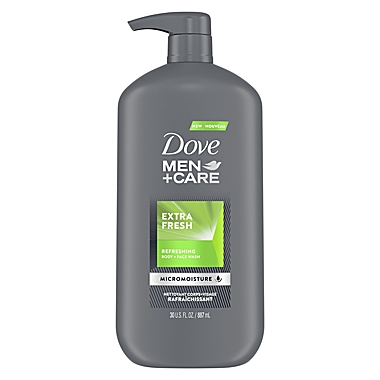 Dove&reg; 30 oz. Men+Care Extra Fresh Body Wash Pump. View a larger version of this product image.