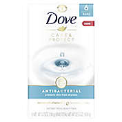 Dove&reg; Care &amp; Protect 6-Count Antibacterial Beauty Bar