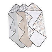 Ingenuity&trade; Clean &amp; Cuddly 3-Pack Hooded Bath Towels in Grazer
