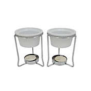 Simply Essential&trade; Butter Warmers in White (Set of 2)