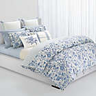 Alternate image 1 for Lauren Ralph Lauren Ada 3-Piece Reversible Full/Queen Comforter Set in Blue/Cream