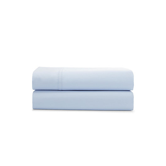 Alternate image 1 for Lauren Ralph Lauren Spencer Solid 475-Thread-Count Queen Sheet Set in Blue