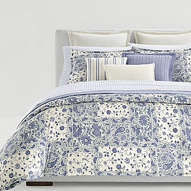 Lauren Ralph Lauren Spencer 200-Thread-Count Solid King Pillowcases in Blue (Set of 2). View a larger version of this product image.