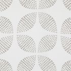 Alternate image 4 for Simply Essential&trade; Mod Flower Grommeted 84-Inch Curtain Panel in White/Taupe (Single)