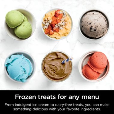 Ninja&trade; CREAMi&trade;  7 One-Touch Program Ice Cream Maker in Silver. View a larger version of this product image.