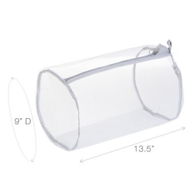 Simply Essential&trade; Mesh Delicates Wash Bag in White. View a larger version of this product image.