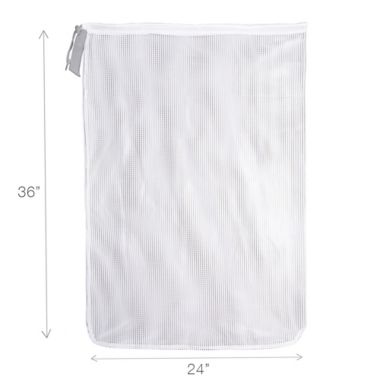 Simply Essential&trade; Mesh Laundry Bag in White. View a larger version of this product image.