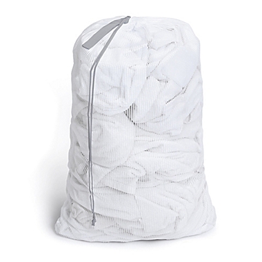 Simply Essential&trade; Mesh Laundry Bag in White. View a larger version of this product image.