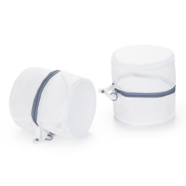 Simply Essential&trade; Mesh Intimates Wash Bags in White (Set of 2). View a larger version of this product image.