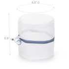 Alternate image 2 for Simply Essential&trade; Mesh Intimates Wash Bags in White (Set of 2)