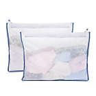Alternate image 0 for Simply Essential&trade; Mesh Delicates Wash Bags in White (Set of 2)