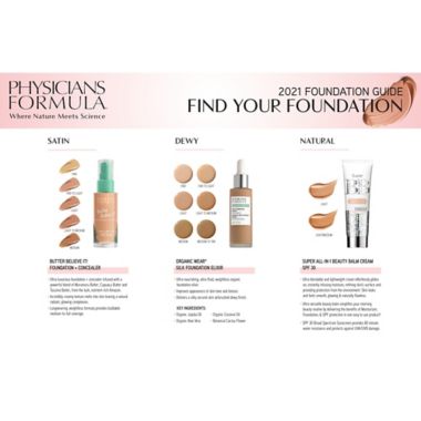 Physicians Formula&reg; 1 oz. Organic Wear&reg; Silk Foundation Elixir in Tan 07. View a larger version of this product image.