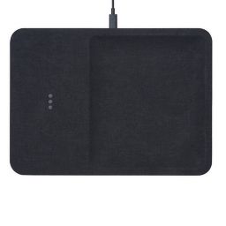 Courant Essentials® Catch:3 Wireless Charging Station in Charcoal