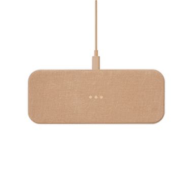 Courant Essentials&reg; Catch:2 Wireless Charger in Camel. View a larger version of this product image.