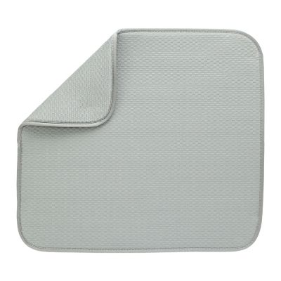 Simply Essential&trade; Dish Drying Mat in Grey