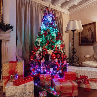 Twinkly&trade; 100-Light Multicolored String Lights in Green/Multi. View a larger version of this product image.