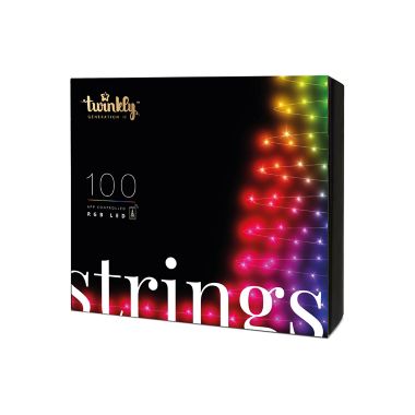 Twinkly&trade; 100-Light Multicolored String Lights in Green/Multi. View a larger version of this product image.