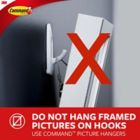Alternate image 5 for 3M Command&trade; Damage-Free Hanging Medium Wall Hooks in Clear (Set of 2)