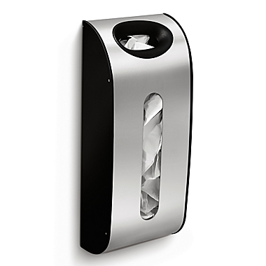 simplehuman&reg; Stainless Steel Bag Holder. View a larger version of this product image.