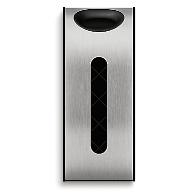 simplehuman&reg; Stainless Steel Bag Holder. View a larger version of this product image.