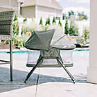 Alternate image 2 for Baby Delight&reg; Go With Me&trade;  Slumber Folding Travel Bassinet in Charcoal Tweed