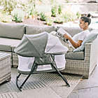 Alternate image 3 for Baby Delight&reg; Go With Me&trade;  Slumber Folding Travel Bassinet in Charcoal Tweed