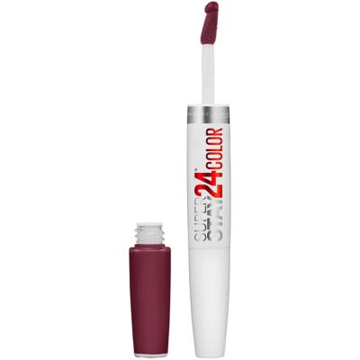Maybelline Super Stay 24 2-Step Liquid Lipstick In Merlot Armour