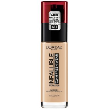 L'Oreal&reg; Paris Infallible 24-Hour Fresh Wear Foundation in Beige Ivory 411. View a larger version of this product image.