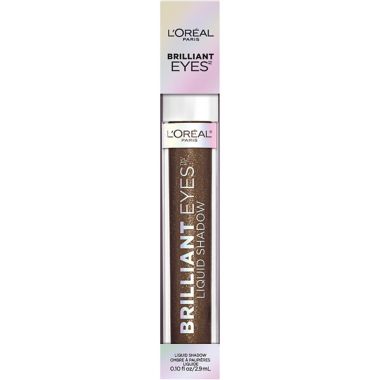 L'Or&eacute;al&reg; Paris Brilliant Eyes 0.1 oz. Shimmer Liquid Eyeshadow in Royal Onyx. View a larger version of this product image.