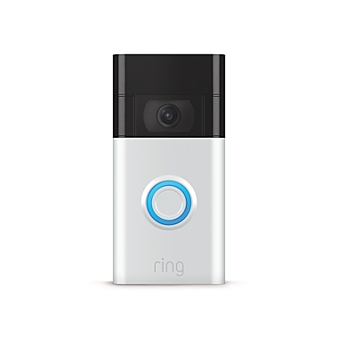 Ring Video Doorbell (2nd Gen) in Satin Nickel. View a larger version of this product image.