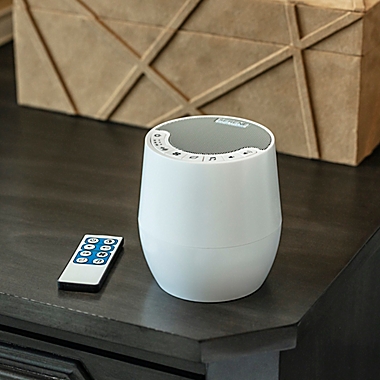 Serene Evolution&trade; 60-Sound White Noise Machine With Remote in White. View a larger version of this product image.