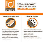Alternate image 9 for Intelligent Design Zoey 84-Inch Grommet Blackout Curtain Panel in Blush/Rose Gold (Single)