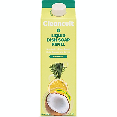 Cleancult 32 fl. oz. Dish Soap Refill in Lemongrass. View a larger version of this product image.