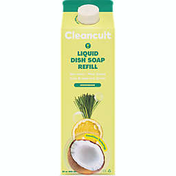 Cleancult 32 fl. oz. Dish Soap Refill in Lemongrass