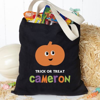 Halloween Trick Or Treat Bag Light Weight Reusable Tote 12 x13 inch 