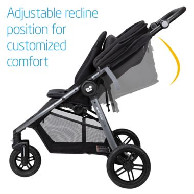 Maxi-Cosi&reg; Gia XP 3-Wheel Single Stroller in Black. View a larger version of this product image.