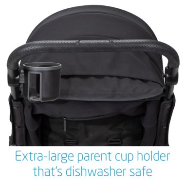 Maxi-Cosi&reg; Gia XP 3-Wheel Single Stroller in Black. View a larger version of this product image.