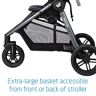 Maxi-Cosi&reg; Gia XP 3-Wheel Single Stroller in Black. View a larger version of this product image.